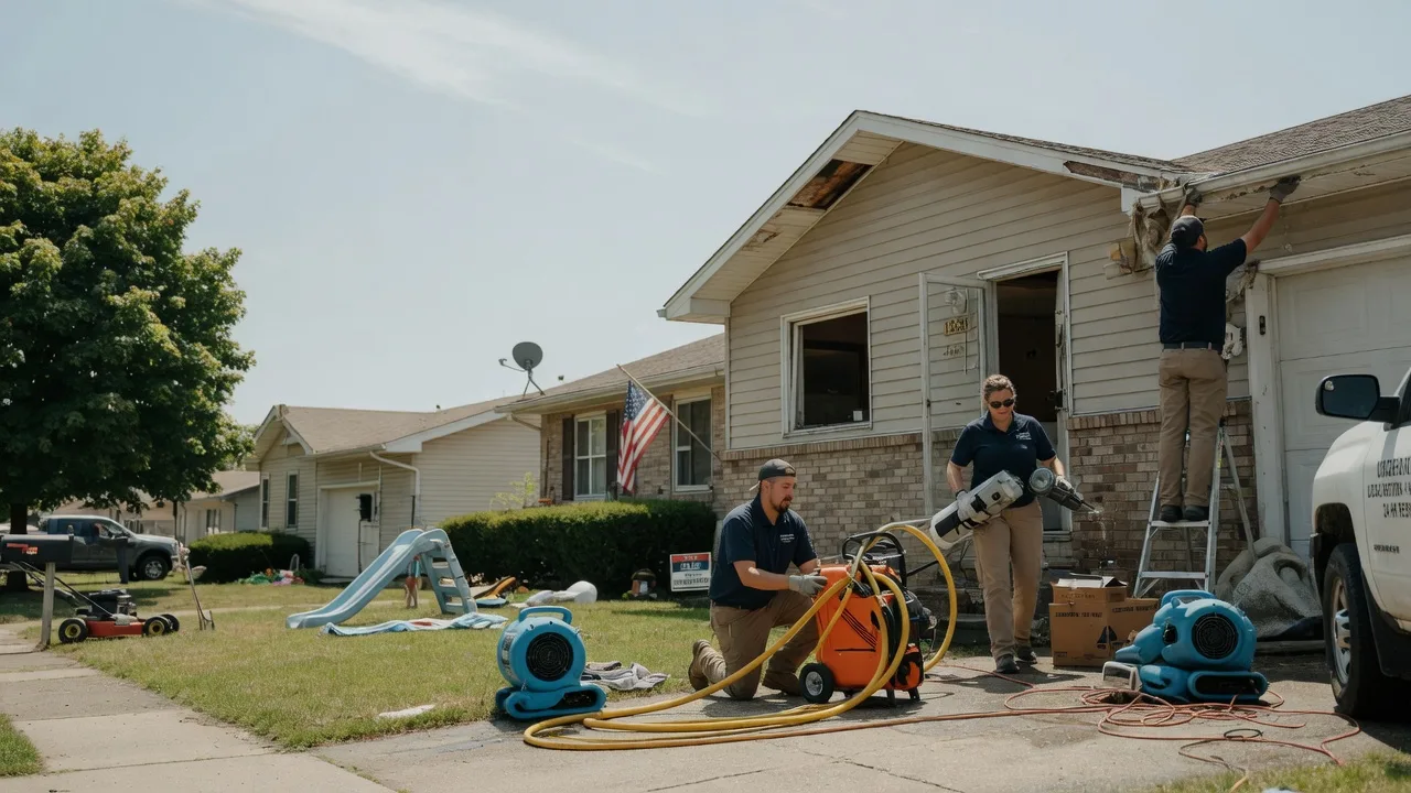 Water Damage Restoration in Cloverdale, IN near me
